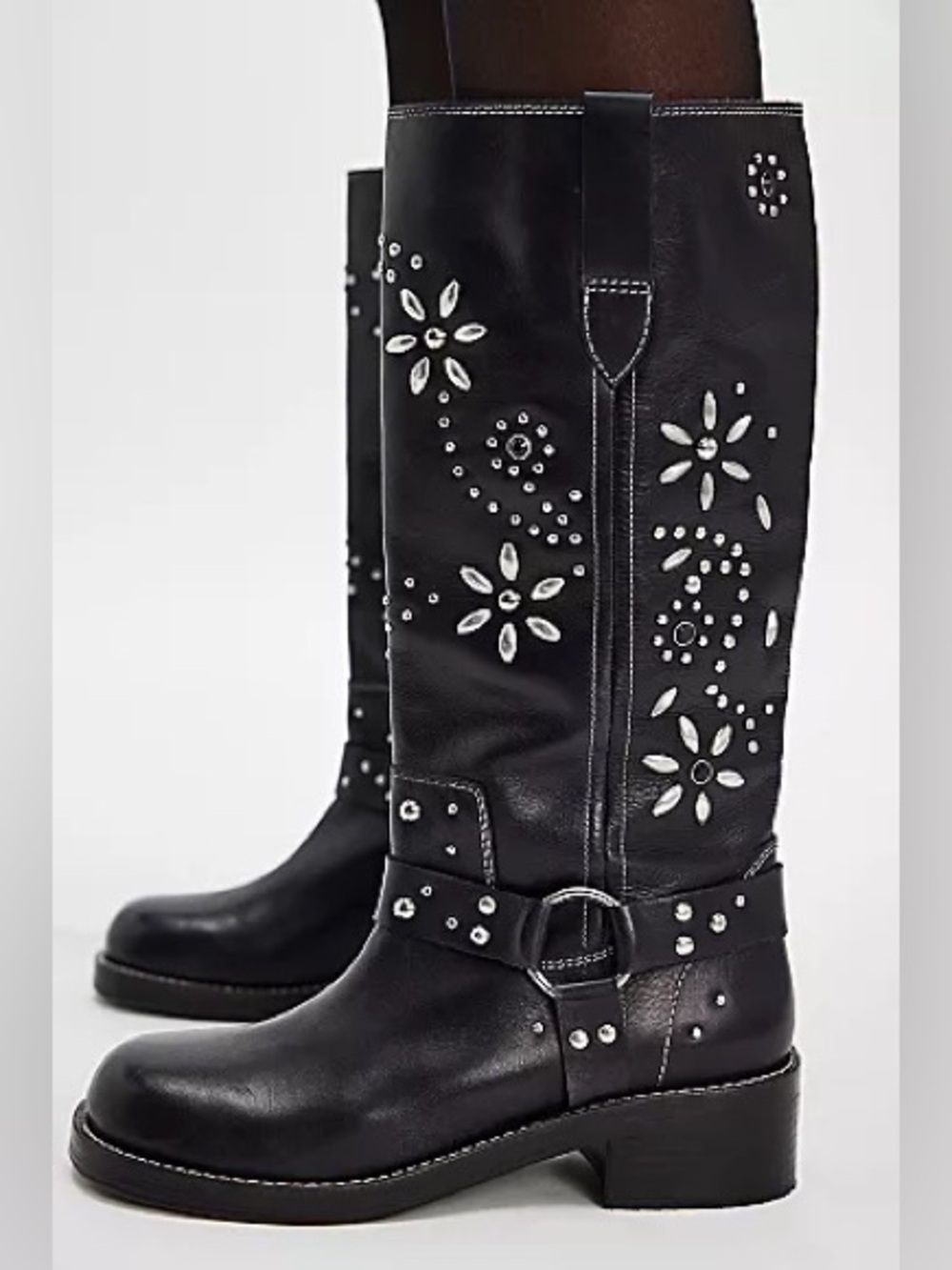Free People Blaze Embellished Boots